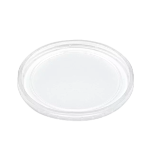 Tapa transparente para envase de papel de 16 y 32 oz