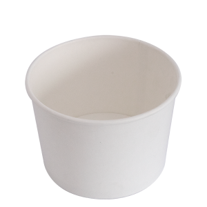 Envase de papel blanco 16 oz.