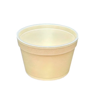 Envase Redondo Térmico de unicel Biodegradable 16 oz