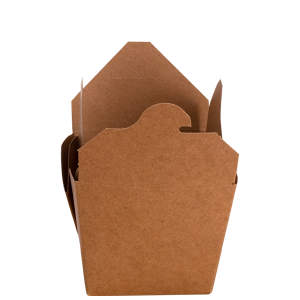 Contenedor Cubo Kraft 32 oz