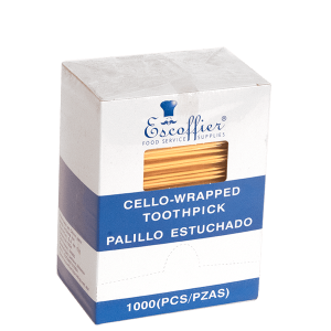 Palillo de dientes estuchados 7 cm.