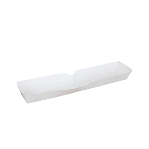 Charola p/Hot Dog extra larga 26 x 4 cm.