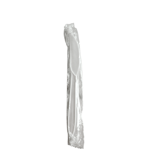 Cuchillo Mediano Blanco, estuchado 15 cm.
