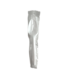Cuchara mediana Blanca, estuchada 15 cm