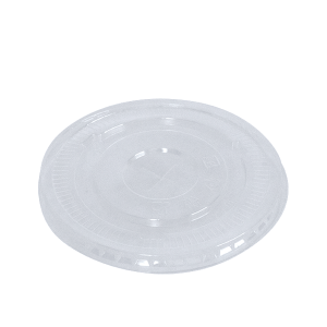 Tapa plana p/vaso cristal de 32 oz. c/orificio