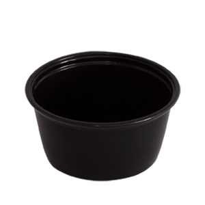 Souffle de 2 oz. Negro PP, 62 mm.