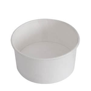 Envase de papel blanco 6 oz.