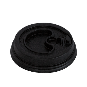 Tapa viajera Negra p/vaso de papel 10 a 20 oz.