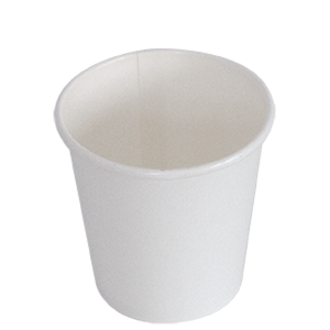 Vaso blanco 4 oz. Para bebida caliente diam. 60 mm 65 mm