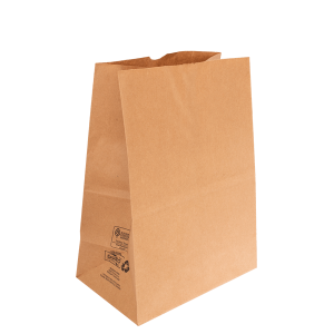 Bolsa Kraft 1/8", 25 x 17 x 36 cm.