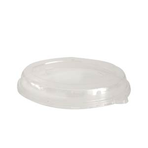 Tapa domo PET p/bowl ovalado de 18 OZ. CJ/300