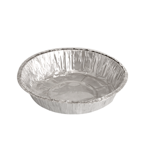 Envase de Aluminio, redondo de 18 cm. diam. , 4 cm. alto