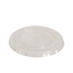 Tapa PET p/vaso cristal de 8 Y 10 oz. CJ/1000
