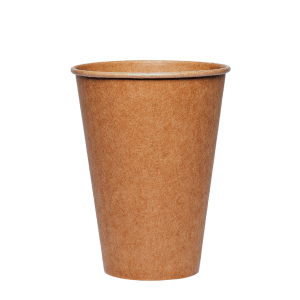 Vaso de papel kraft 16 oz. Bebida caliente