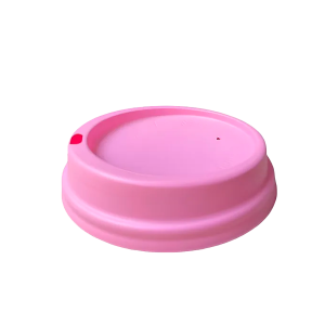 Tapa PS para vaso bebida caliente 12/16/20 oz rosa